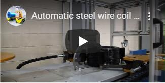 auto hose coiler and strapping machine video