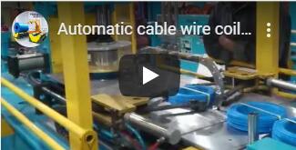 auto cable coiler machine video