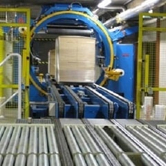 Horizontal Stretch Wrapping Machine for pallet