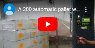 automatic pallet wrapping machiner