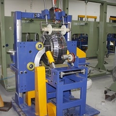 Corrugated hose stretch wrapping machine FPS-200H