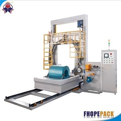 Automatic coil packaging line