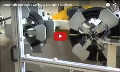 automatic pipe coiling machine