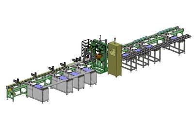 aluminum packing line, aluminum packing machine