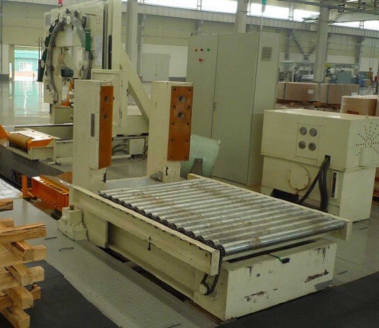 coil packing machine, coil stretch wrapper