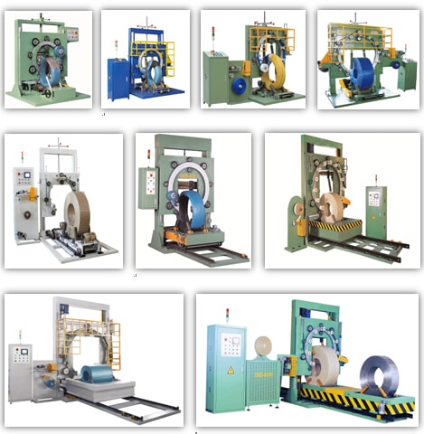 coil packing machine, coil stretch wrapper