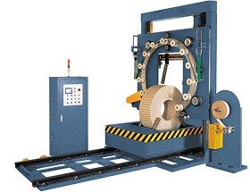 strip coil wrapping machine