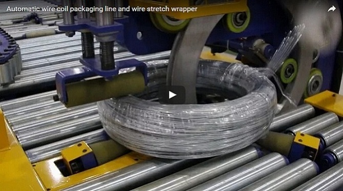 Automatic Wire Coil Packaging line