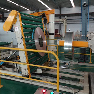 Coil packing line