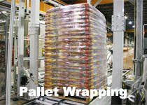 Stretch wrapping machine