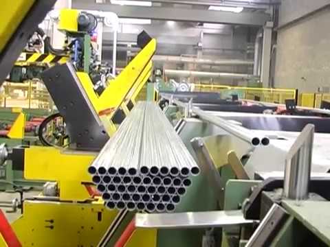automatic steel pipe packing line , steel pipe packing, pipe packing, steel tub packing