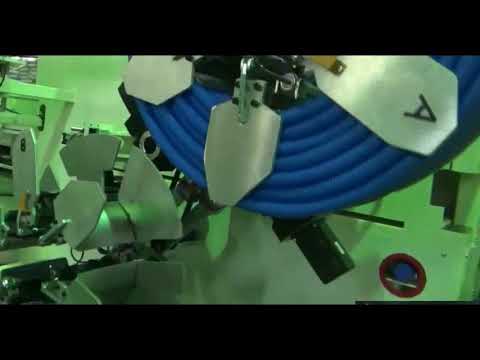 Automatic CD hose coiler, CD pipe winding machine