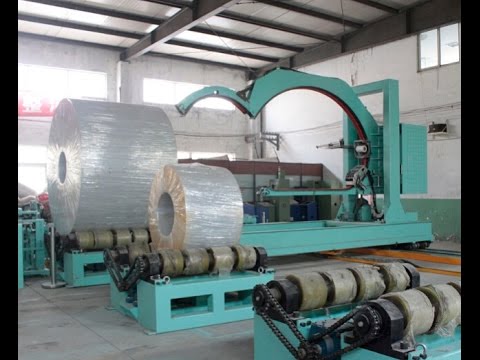coil steel mater wrapper, master coil stretch wrapper, Master steel coil wrapper,
