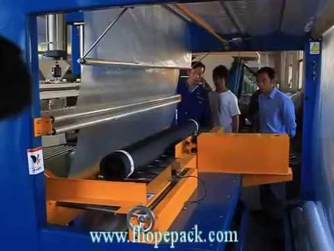 carpet packing machine, curtain packing machine, roll packing machine