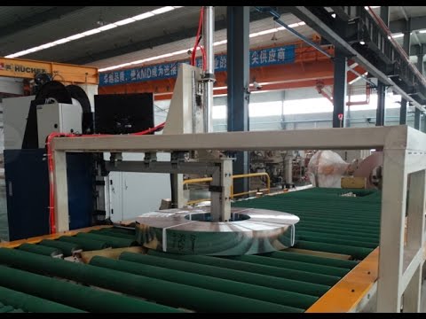 aluminum coil strapping machine, coil strapping machine, automatic coil strapping