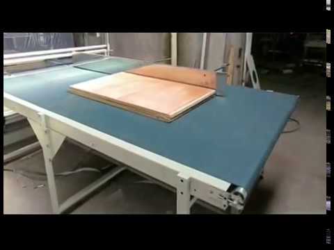 Door packing machine &amp; shrink wrapping machine for panel