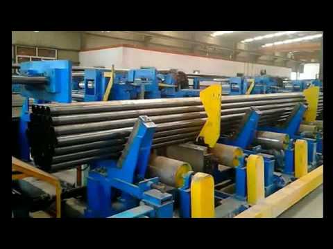 steel tube bundle packing line tube packing machine