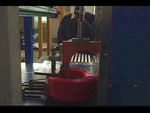 cable packing machine,cable wrapping machine,cable strapping machine,cable shrinking machine