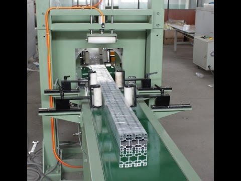 stretch wrap film for aluminum profile packing, aluminum packing machine, profile packing
