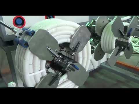 automatic coiling machine,automatic pipe coiling machine,automatic hose coiling machine,automatic pipe winding machine