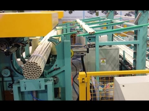 pipe wrapping machine, pipe bundling machine