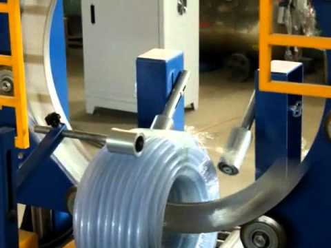 hose packing machine, coil packaging machine