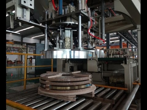 Coil packing line, coil packing system, steel coil packaging line
