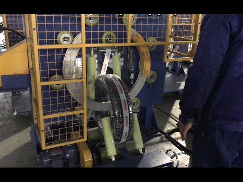 tyre packing/tyre wrapping machine