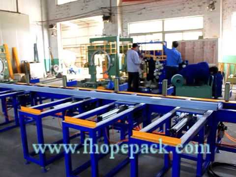 Automatic Horizontal Wrapping machine for Profile, Rod