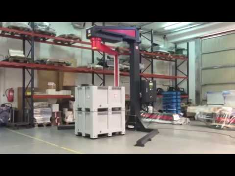 Professional Semi-automatic Rotary Arm Stretch Wrapping Machine