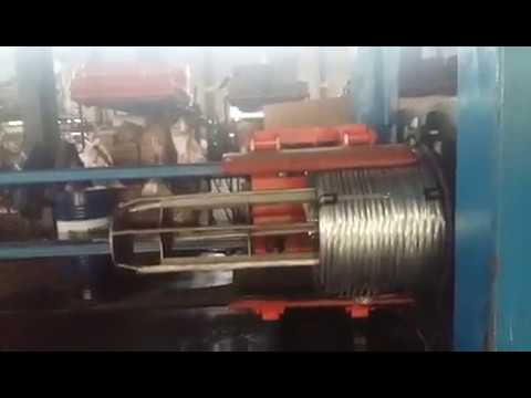 wire strapping machine, wire compacating machine, wire compressing machine