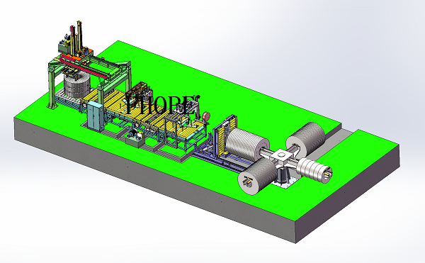 steel coil packing line for india steel 副本