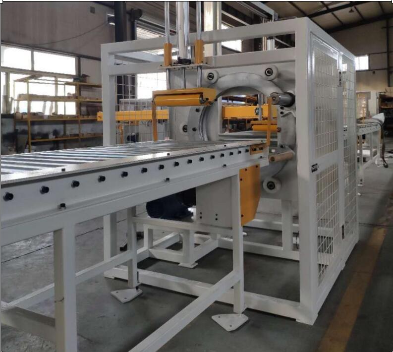 orbital stretch wrapping machine