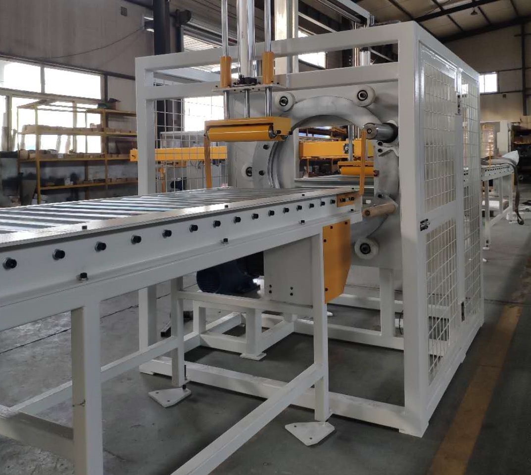 horizontal stretch wrapper machine