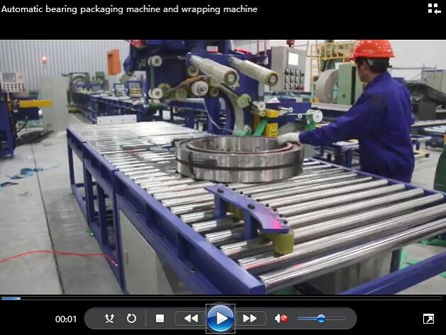 Bearing Packing Machine, bearing wrapping machine, bearing stretch wrapper,