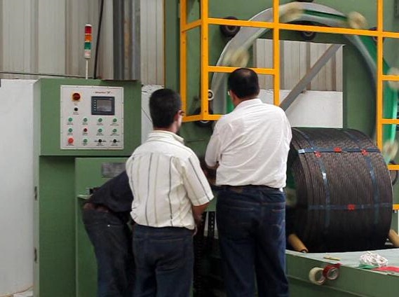 wire rod coil packing