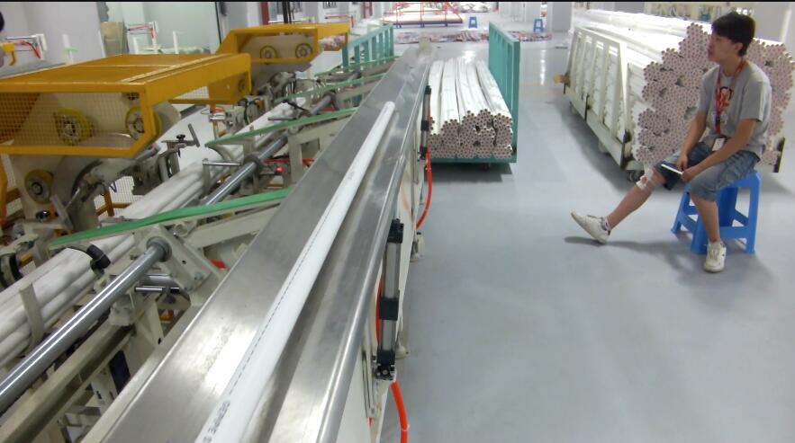 automaitc pipe bundle packing machine