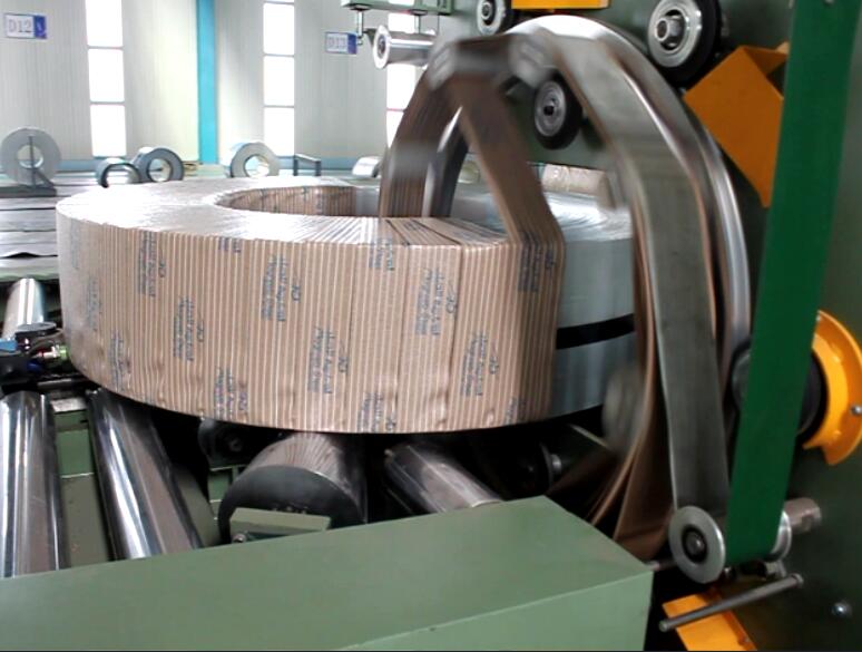 horizontal type coil packing