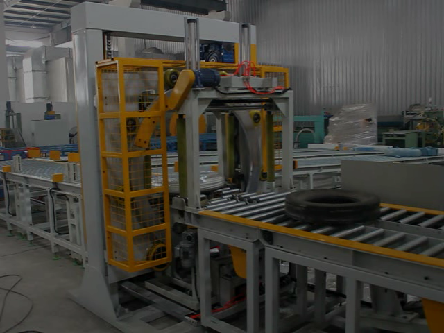 tyre packing line