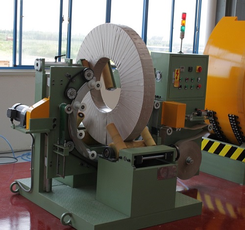 wrapping machine for coil