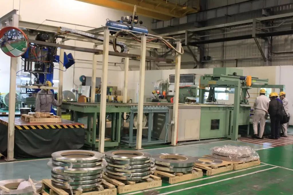 copper coil packing line (2)