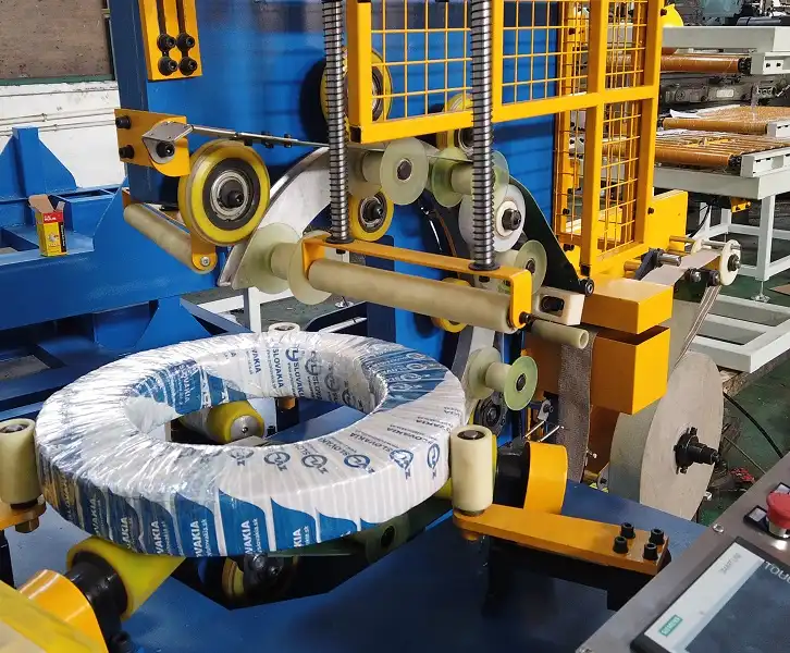 bearing wrapping machine by vci