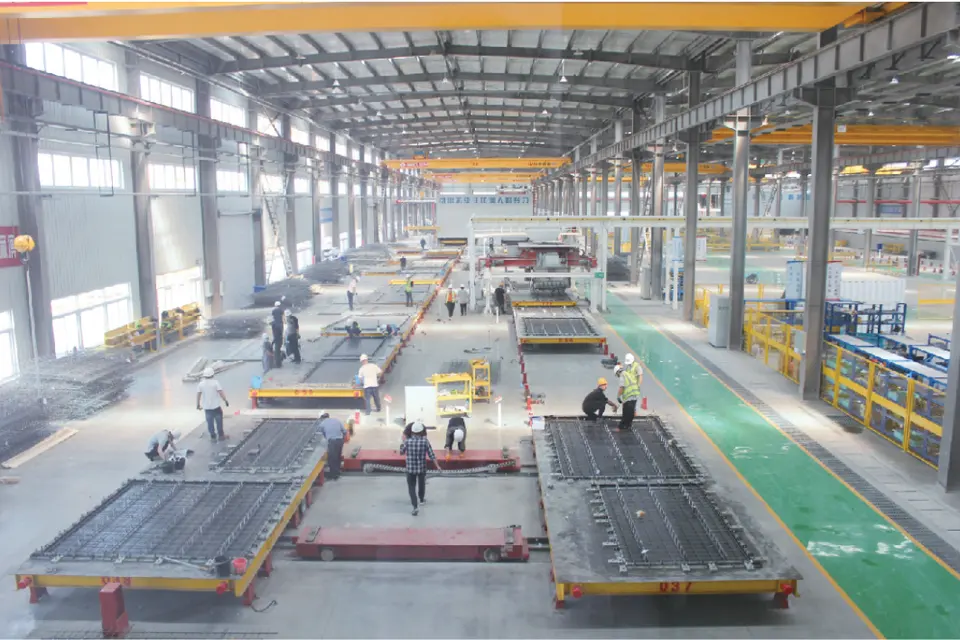 Moldtech tilting tables for precast manufacturers