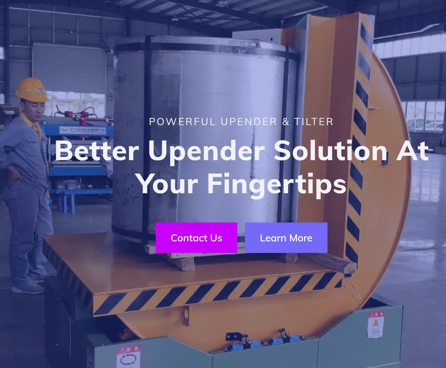  upender and tilter machine and money back guarantee - Detail 4
