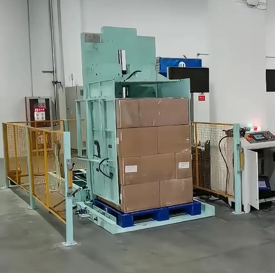 pallet changing machine