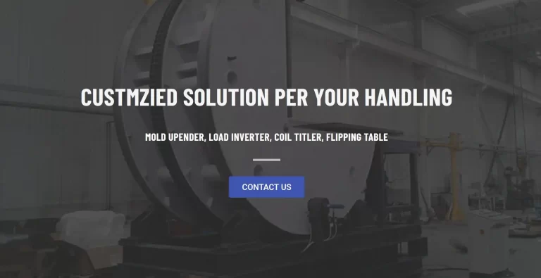 JIT production coil upender