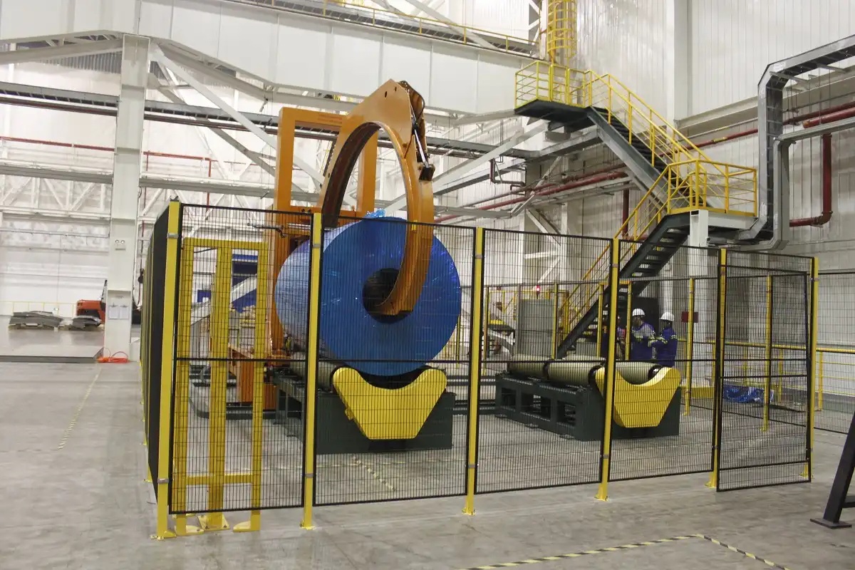 master coil wrapping machine