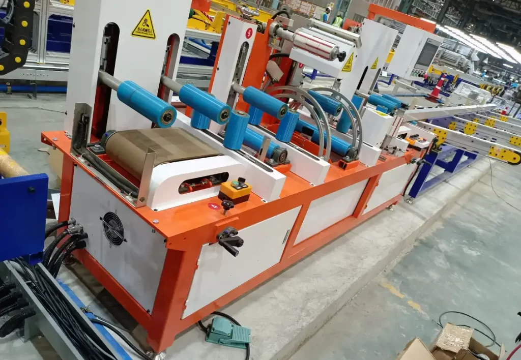 alum profile taping machine