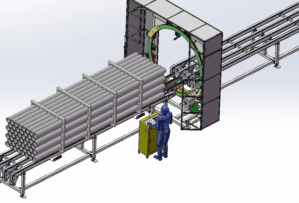 eps orbital wrapping machine