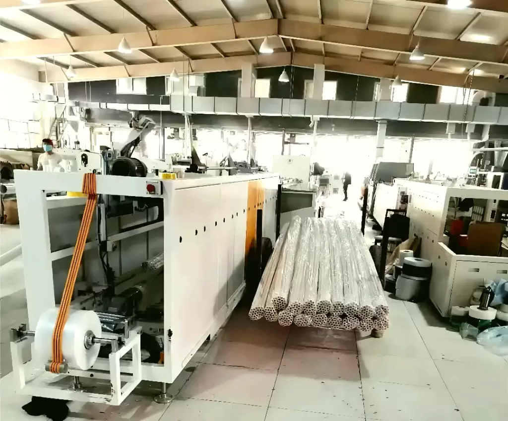 automatic pipe bagging machine for pvc and ppr
